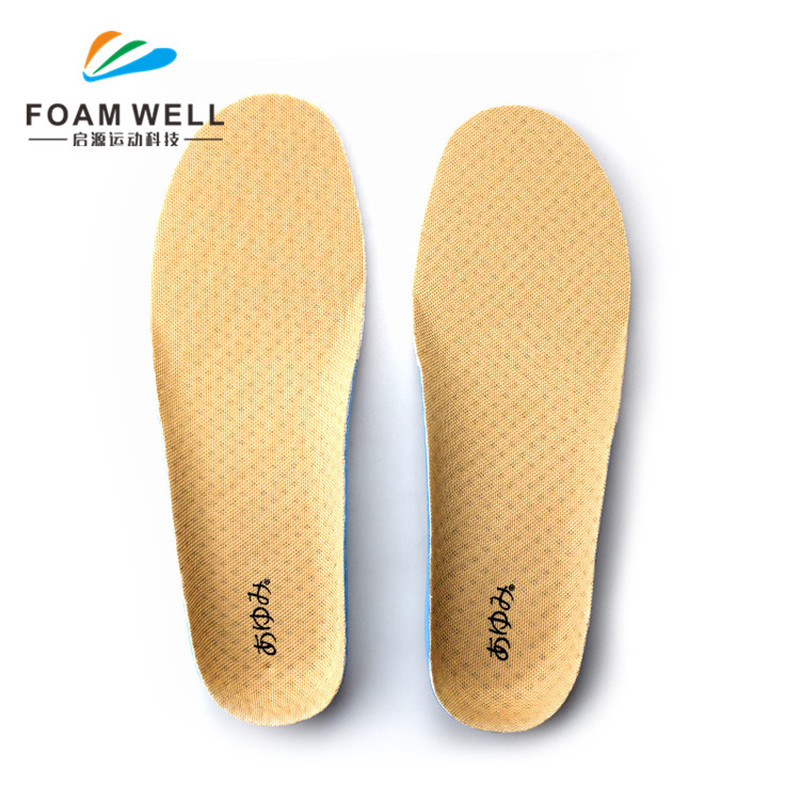 Unisex Egen sko Infoga Feet Pad Eva High Flat Arch Support Relax Foot Insoles