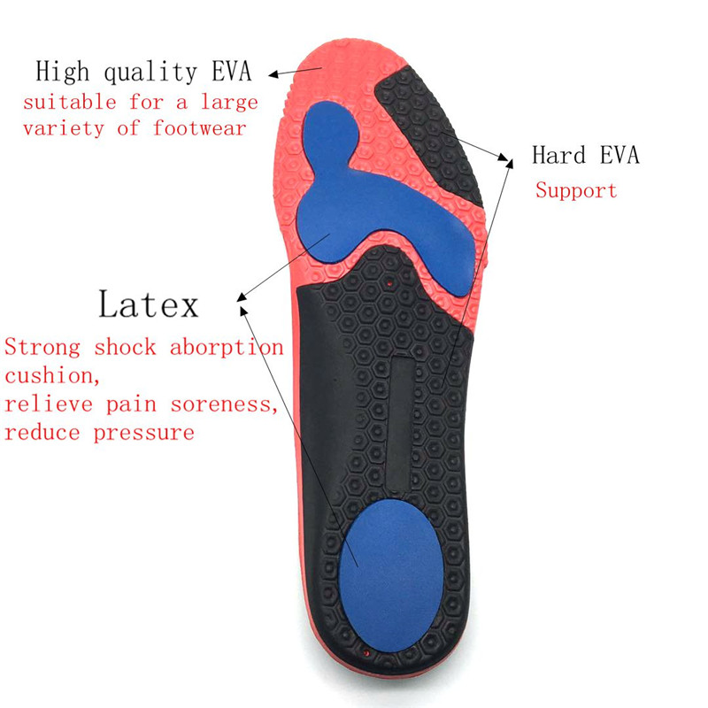 2020 Modern design Bekväm EVA Flat Feet Arch Support Insole Ortotec